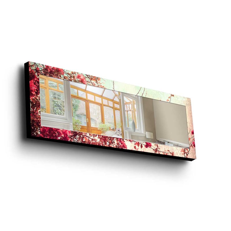 Dekorspegel Kytlym 40x120 cm Christmas - Spegelglas/Tyg/Flerfärgad - Inredning - Spegel - Väggspegel