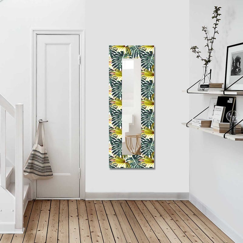 Dekorspegel Petjora 40x120 cm Christmas - Canvas/Flerfärgad - Inredning - Spegel - Väggspegel