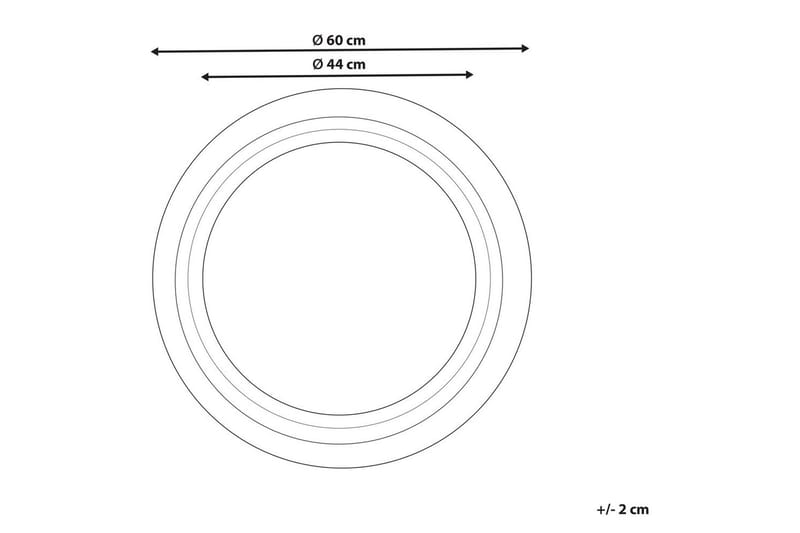 Väggspegel Delicias - Inredning - Spegel - Hallspegel