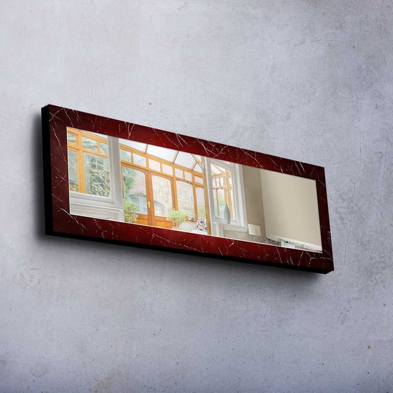 Denisova Dekorspegel 40x120 cm Christmas - Spegelglas/Tyg/Flerfärgad - Inredning - Spegel - Väggspegel