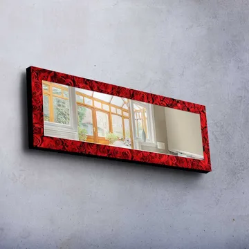 Denisova Dekorspegel 40x120 cm Christmas - Spegelglas/Tyg/Flerfärgad - Inredning - Spegel - Väggspegel