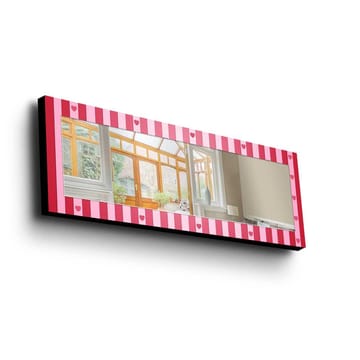 Denisova Dekorspegel 40x120 cm Christmas - Spegelglas/Tyg/Flerfärgad - Inredning - Spegel - Väggspegel