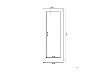 Derval Spegel 50 cm - Silver - Inredning - Spegel - Väggspegel