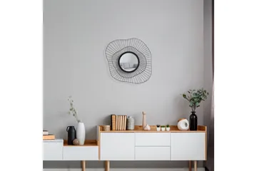 Euro Flora Spegel - Svart - Inredning - Spegel - Väggspegel