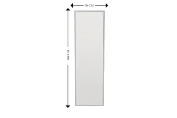 Falesia Spegel 50 cm Rektangulär - Vit - Inredning - Spegel - Väggspegel