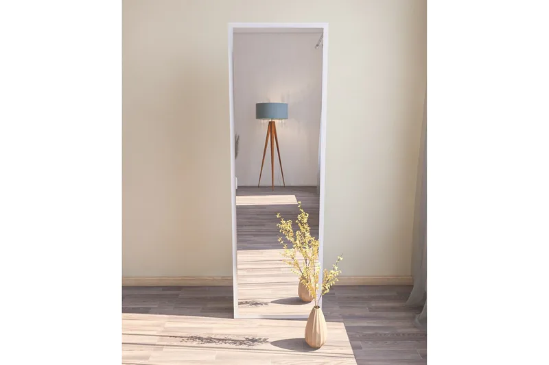 Falesia Spegel 50 cm Rektangulär - Vit - Inredning - Spegel - Väggspegel