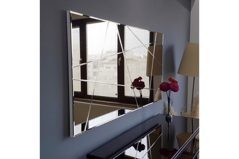 Fellwock Dekorationsspegel 62 cm - Silver - Inredning - Spegel - Väggspegel