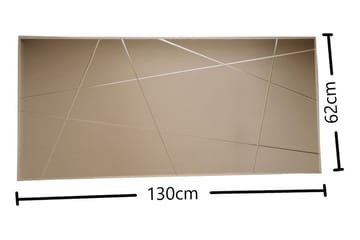 Fellwock Dekorationsspegel 62 cm - Silver - Inredning - Spegel - Väggspegel