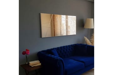 Fellwock Dekorationsspegel 62 cm - Silver - Inredning - Spegel - Väggspegel