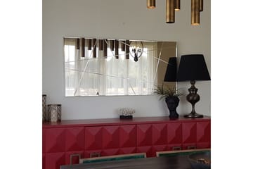 Fellwock Dekorationsspegel 62 cm - Silver - Inredning - Spegel - Väggspegel