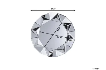 Habay Spegel 70 cm - Silver - Inredning - Spegel - Väggspegel