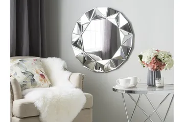 Habay Spegel 70 cm - Silver - Inredning - Spegel - Väggspegel