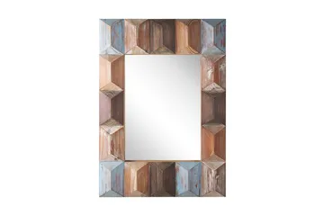 Hizote Spegel 63x90 cm - Flerfärgad - Inredning - Spegel - Väggspegel