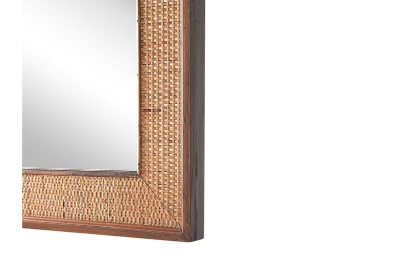 Iguala Spegel 54x74 cm - Ljust Trä - Inredning - Spegel - Väggspegel