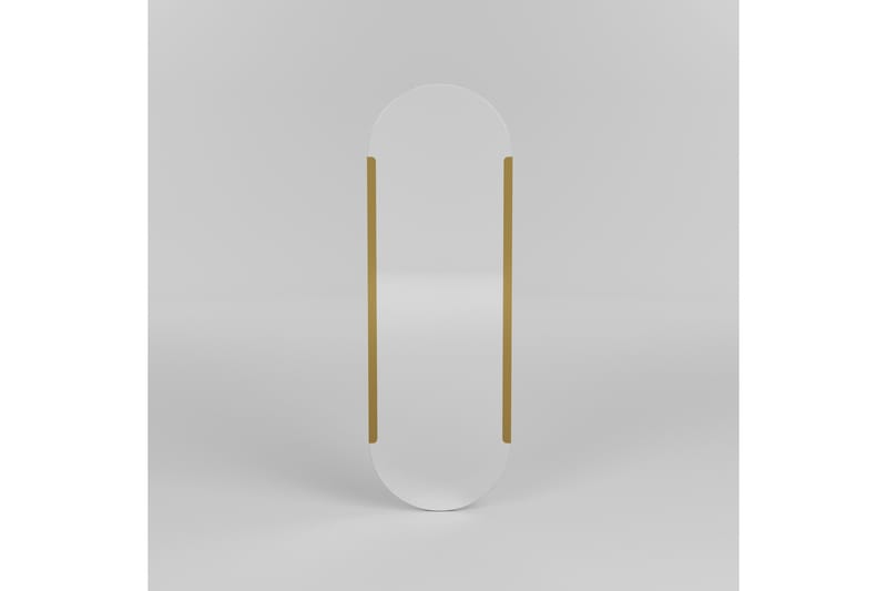 Ingang Spegel 50 cm Rektangulär - Guld - Inredning - Spegel - Väggspegel