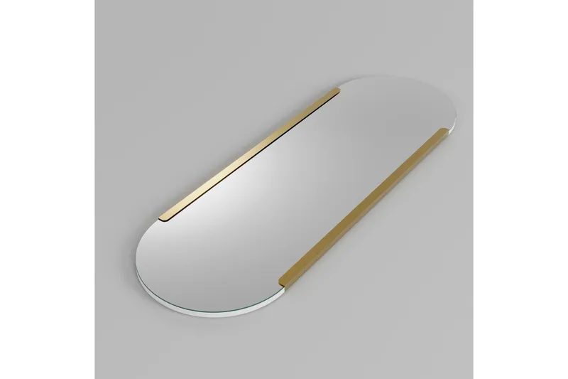 Ingang Spegel 50 cm Rektangulär - Guld - Inredning - Spegel - Väggspegel