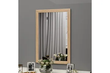 Iuydu Spegel 50 cm Rektangulär - Trä/Natur - Inredning - Spegel - Väggspegel