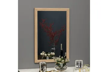 Iuydu Spegel 50 cm Rektangulär - Trä/Natur - Inredning - Spegel - Väggspegel