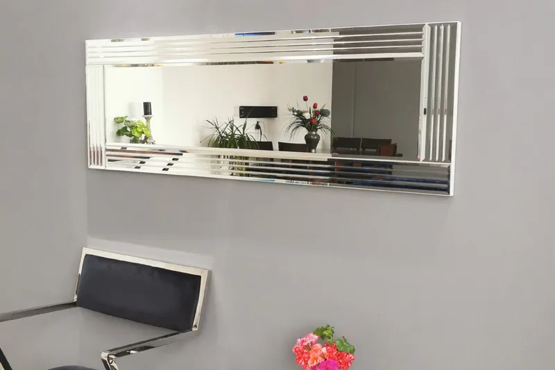 Jakerah Dekorationsspegel 120 cm - Silver - Inredning - Spegel - Väggspegel