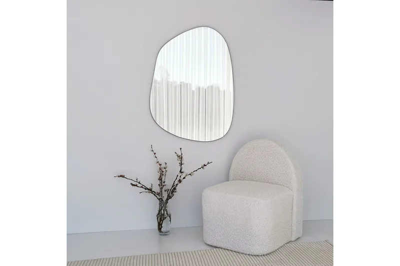 Jatusana Väggspegel 70x90 cm - Transparent - Inredning - Spegel - Väggspegel