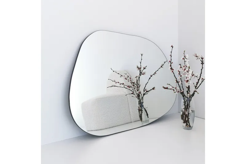 Jatusana Väggspegel 70x90 cm - Transparent - Inredning - Spegel - Väggspegel