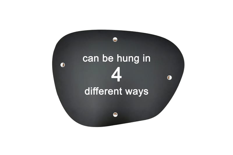 Jatusana Väggspegel 70x90 cm - Transparent - Inredning - Spegel - Väggspegel