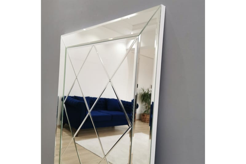 Jeremee Dekorationsspegel 130 cm - Silver - Inredning - Spegel - Väggspegel