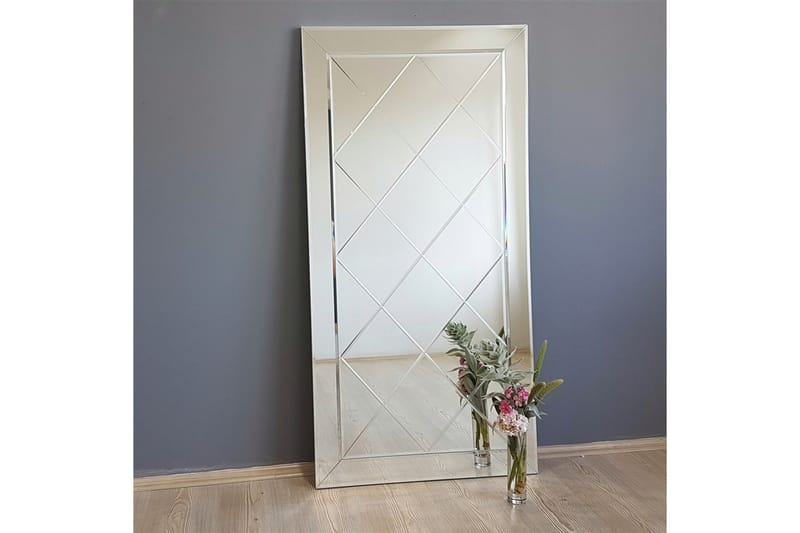 Jeremee Dekorationsspegel 130 cm - Silver - Inredning - Spegel - Väggspegel