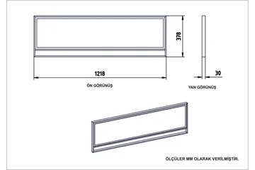 Lachasity Spegel 122 cm - Guld|Vit - Inredning - Spegel - Väggspegel