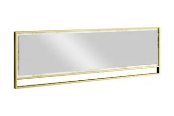 Lachasity Spegel 122 cm - Guld|Vit - Inredning - Spegel - Väggspegel