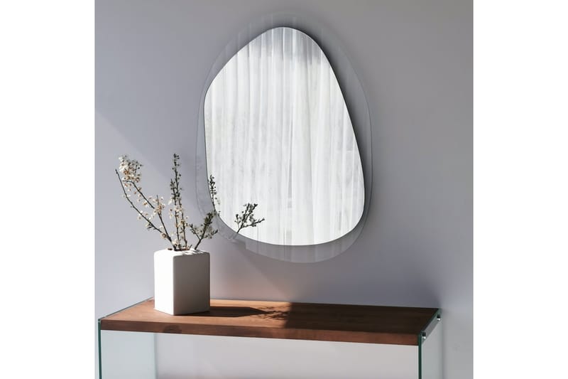 Lepinas Asymmetrisk Väggspegel 55x75 cm - Härdat Glas - Inredning - Spegel - Väggspegel