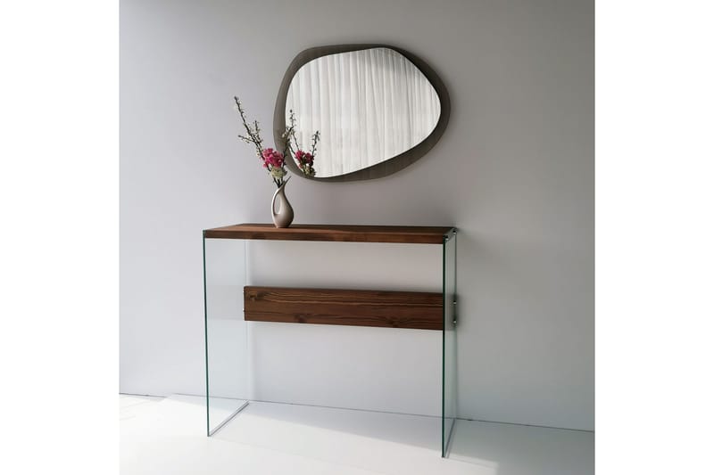 Lepinas Väggspegel 75x55 cm - Brons/Härdat Glas - Inredning - Spegel - Väggspegel