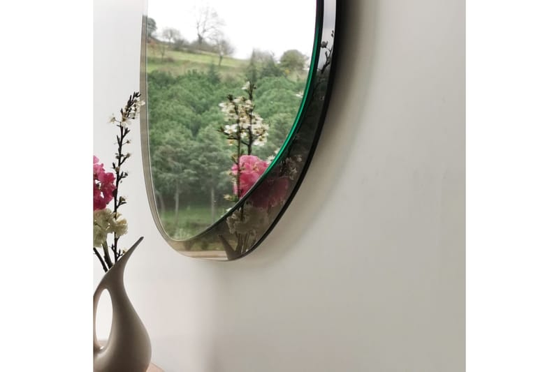 Lepinas Väggspegel 75x55 cm - Brons/Härdat Glas - Inredning - Spegel - Väggspegel
