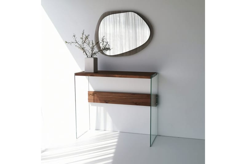 Lepinas Väggspegel 75x55 cm - Brons/Härdat Glas - Inredning - Spegel - Väggspegel