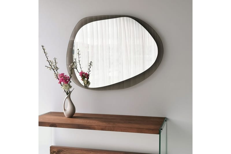 Lepinas Väggspegel 75x55 cm - Brons/Härdat Glas - Inredning - Spegel - Väggspegel