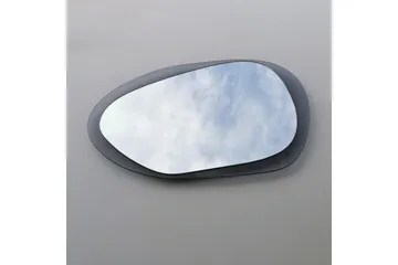 Lepinas Väggspegel 75x55 cm - Grå/Härdat Glas - Inredning - Spegel - Väggspegel