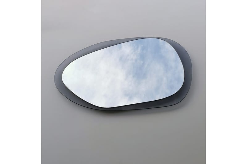 Lepinas Väggspegel 75x55 cm - Grå/Härdat Glas - Inredning - Spegel - Väggspegel