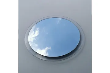 Lepinas Väggspegel Rund 65 cm - Härdat Glas - Inredning - Spegel - Väggspegel