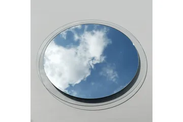 Lepinas Väggspegel Rund 65 cm - Härdat Glas - Inredning - Spegel - Väggspegel