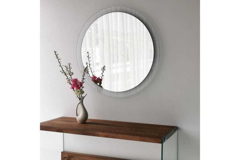 Lepinas Väggspegel Rund 65 cm - Härdat Glas - Inredning - Spegel - Väggspegel