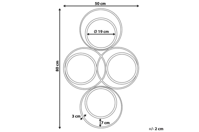 Väggspegel Lescar - Inredning - Spegel - Hallspegel