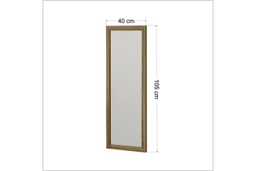 Lipa Spegel 40 cm Rektangulär - Trä/Natur - Inredning - Spegel - Väggspegel