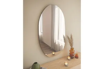Lopi Spegel 52 cm Asymmetrisk - Svart - Inredning - Spegel - Väggspegel