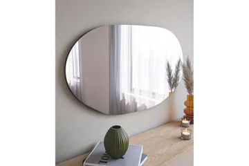 Lopi Spegel 52 cm Asymmetrisk - Svart - Inredning - Spegel - Väggspegel
