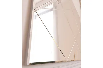 Lossa Spegel 50 cm Rektangulär - Vit - Inredning - Spegel - Väggspegel