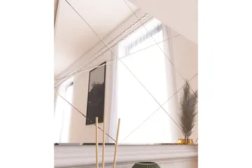Lossa Spegel 50 cm Rektangulär - Vit - Inredning - Spegel - Väggspegel