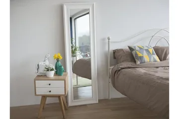 Lunel Spegel 51 cm - Vit - Inredning - Spegel - Väggspegel