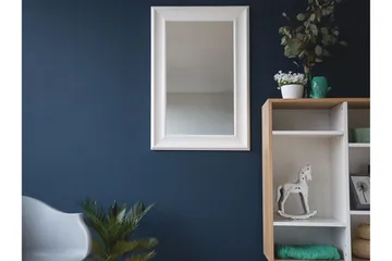 Lunel Spegel 61 cm - Vit - Inredning - Spegel - Väggspegel