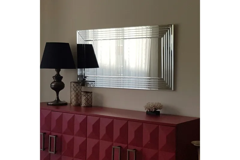 Marca Dekorationsspegel 65 cm - Silver - Inredning - Spegel - Väggspegel