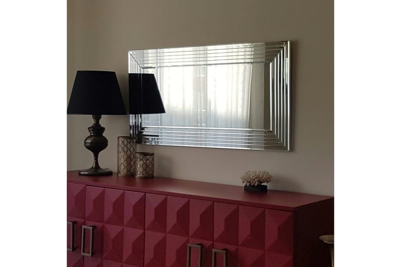 Marca Dekorationsspegel 65 cm - Silver - Inredning - Spegel - Väggspegel